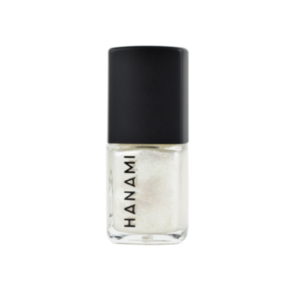 Hanami Nail Polish - Moonshadow 15ml colour is Sheer iridescent shimmer, vegan and cruelty free, breathable and Australian made.