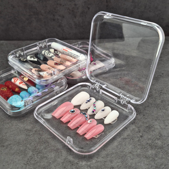 Transparent Acrylic Nail Art Decoration Storage Box, Jewelry Accessories,  Display Rack, Shelf Display, 4 Tier - AliExpress