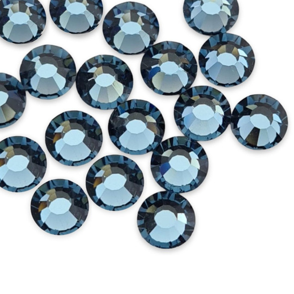 Preciosa Denim Blue Glass Crystals