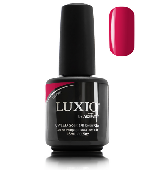 Luxio Gel Polish - Legend 15ml A Plum  premium 100% pure gel, odourless, vegan, long lasting, HEMA-FREE, pro-only Coloured Gel Polish.