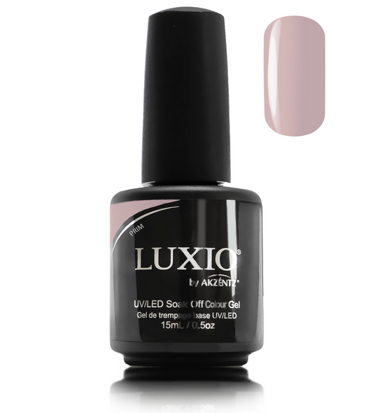 Luxio Gel Polish - Prim 15ml A Dusty Pink Nude  premium 100% pure gel, odourless, vegan, long lasting, HEMA-FREE, pro-only Coloured Gel Polish.