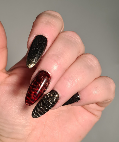 Ripple Round Bead Nail Art Magnets (20Pcs/Bag)
