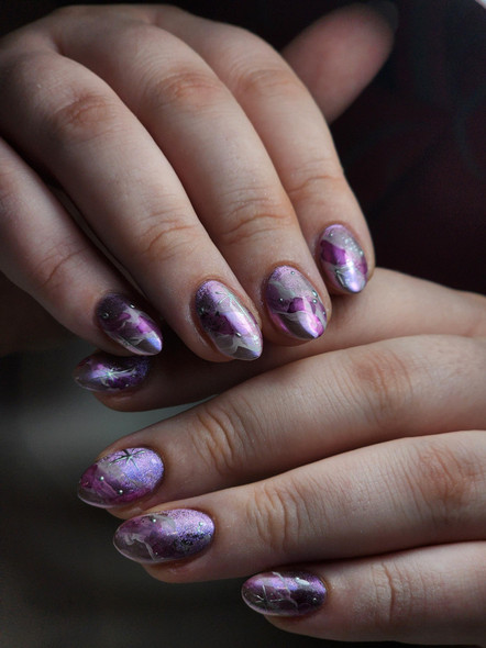 Moxie Magnetic Chrome Pigment Powder – Lilac Purple