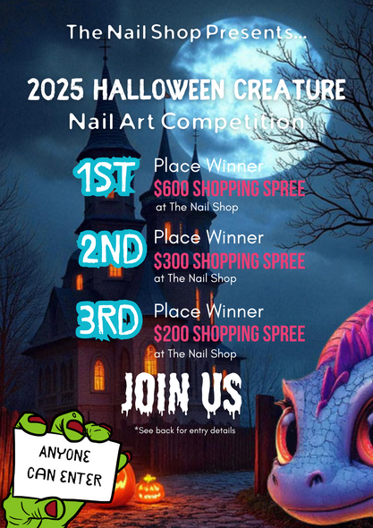 2025 Halloween Creature Nail Art Competition Kit