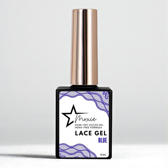 Moxie Lace Gel Polish - Blue