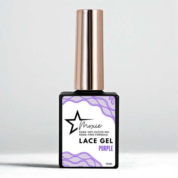 Moxie Lace Gel Polish - Purple