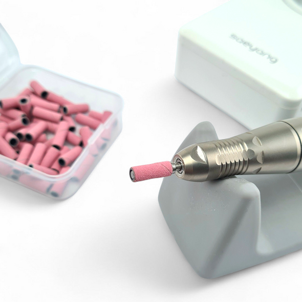 TNS Mini Pink Sanding Bands (3mm). Available in #80, #150 & #240 Grit