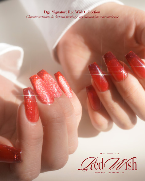 Red Wish Magnetic Gel Collection – DGEL Signature