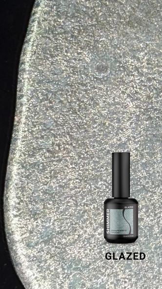 Lac It Holiglaze Shimmer Top Coat Glazed (No Wipe)