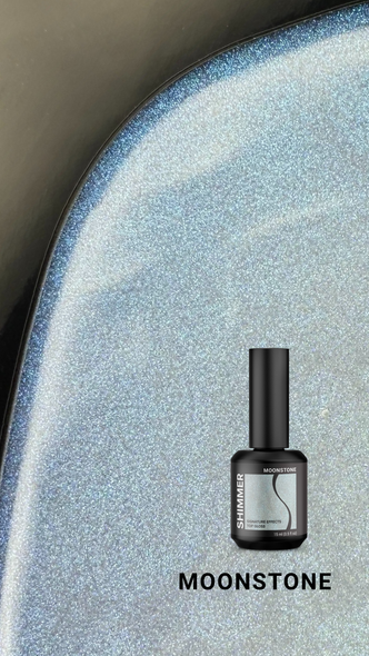 Lac It Shimmer Effects Top Coat - Moonstone 15ml