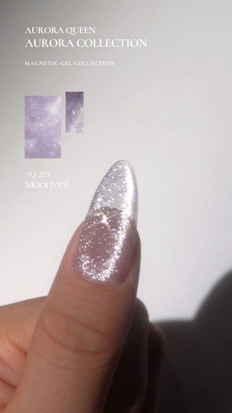 AQ Violet Aurora Gel Polish - Moonveil