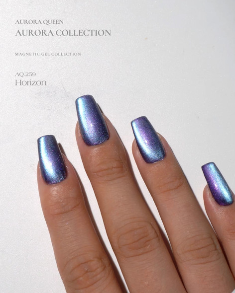 AQ Violet Aurora Gel Polish - Horizon