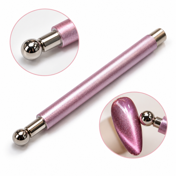 Magnetic Rod with Detachable Ball – Rose Pink