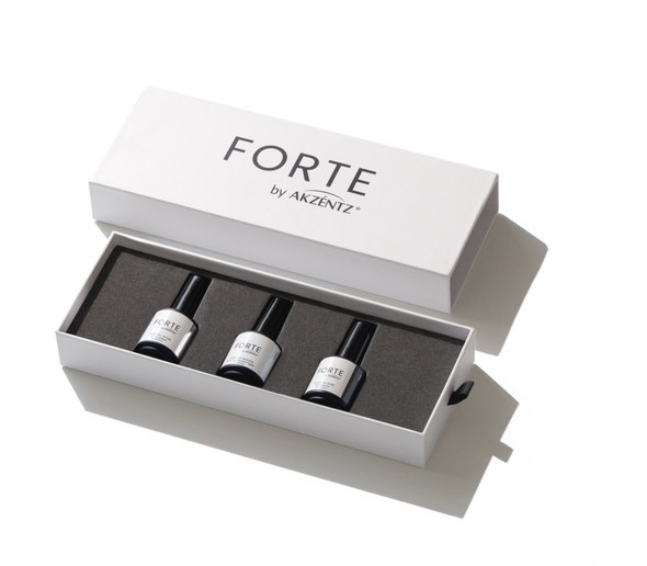 FORTE by Akzéntz – Essential 3-Piece Clear Hard Gel System