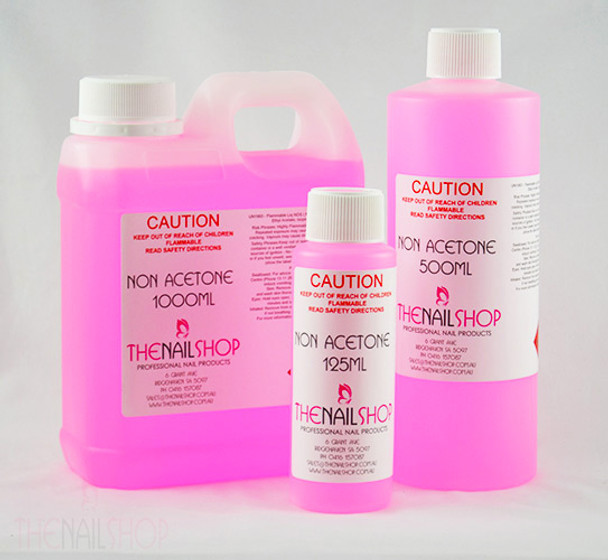 TNS NON-ACETONE Nail Polish Remover (Pink) (Available in 125ml, 500ml, 1 Litre)