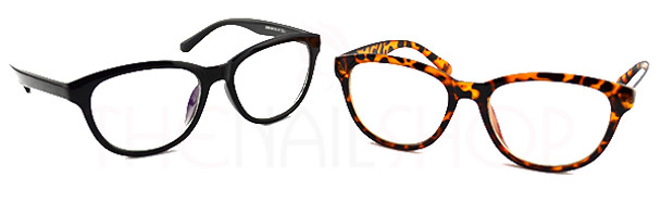 Nail Technician Safety Glasses (Black or Tortoise Shell)