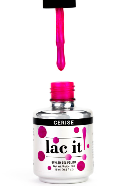 Lac It!™ Advanced Formula Gel Polish Pink Shades - Cerise