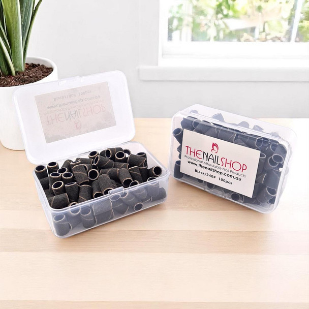  Black Sanding Bands - FINE #240 GRIT