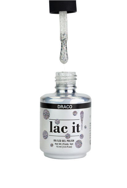 Lac It!™ Advanced Formula Gel Polish 15ml - Draco (Starry Night)