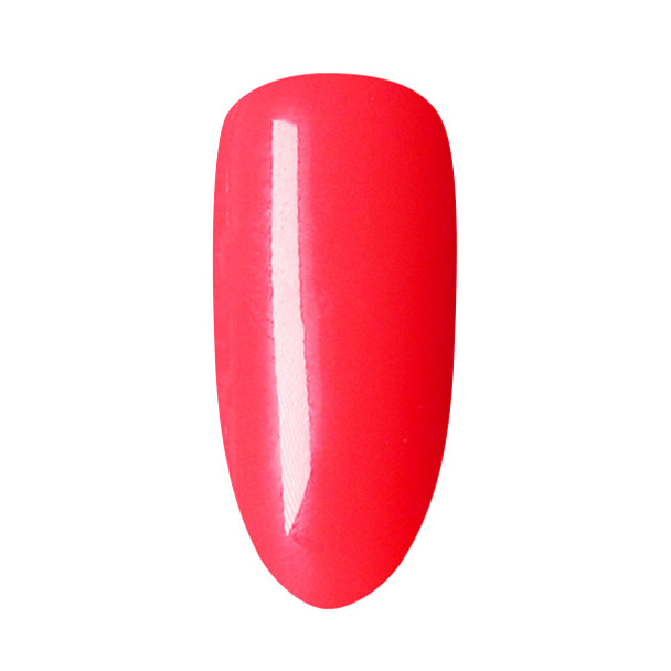 Neon Red Pink Nail Dip Powder