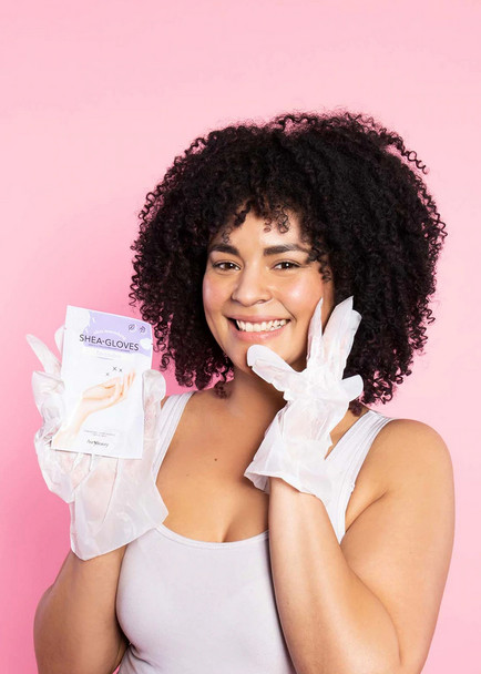 Avry Beauty Shea-Butter Lavender Infused Manicure Gloves (1 Pair) - An Ultra Soothing Great Alternative to Paraffin!