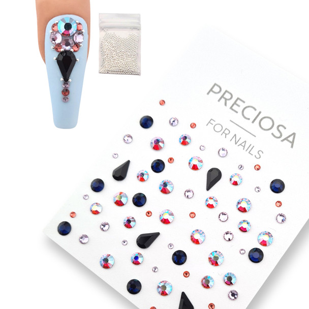 Mesmerise Me - Preciosa Mixed Nail Art Crystal Pack