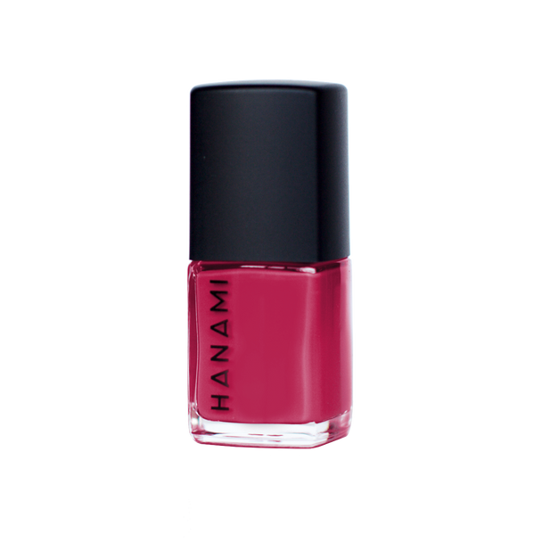 Hanami Nail Polish - Cameo Lover 15ml colour is Bright magenta pink, vegan and cruelty free, breathable and Australian made.