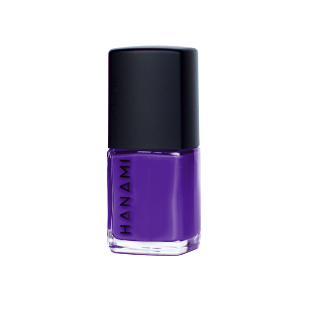 Hanami Nail Polish - Dream Cave 15ml colour is Matte Nightshade purple, vegan and cruelty free, breathable and Australian made.