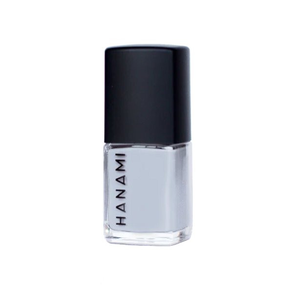 Hanami Nail Polish - Minsk 15ml colour is Light cool grey, vegan and cruelty free, breathable and Australian made.