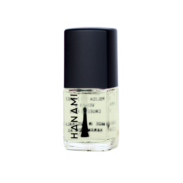 Hanami Nail Polish - Matte Top Coat 15ml colour is Clear matte, vegan and cruelty free, breathable and Australian made.
