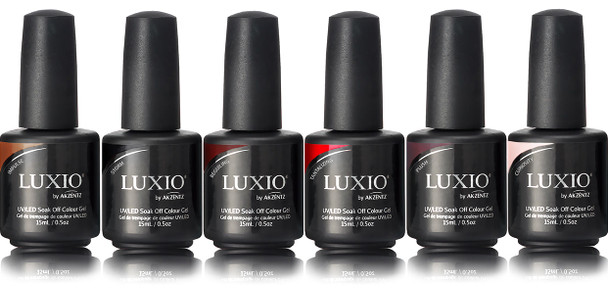 Luxio Gel Polish - Tantalizing 15ml A Yellow Curry Green  premium 100% pure gel, odourless, vegan, long lasting, HEMA-FREE, pro-only Coloured Gel Polish.