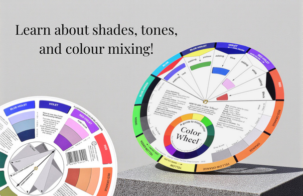 Professional Colour Mixing Wheel – 14cm
