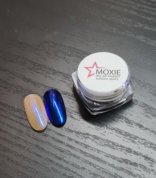 Blue Glass White Nail Pigment Powder