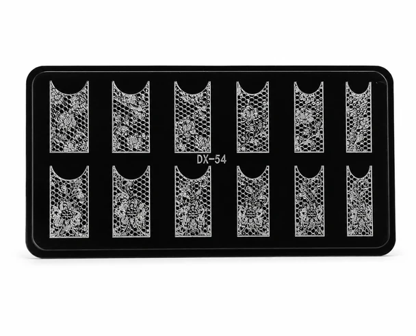 French Lace Stamping Plate