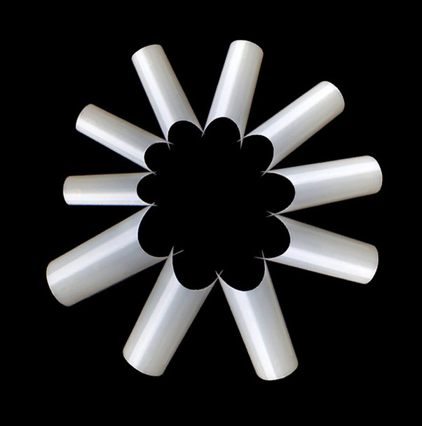 Competition C-Curve French Natural Tips (500PCS)