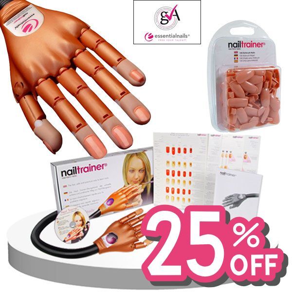 The Nail Shop Training Hand and Beds Black Friday Deal