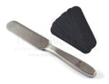 Autoclavable steel file and replacement pads available.