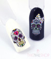 'Day of The Dead' Sugar Skulls for Nail Art (Water Decals)