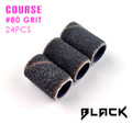 Black Sanding Bands Course #80 Grit