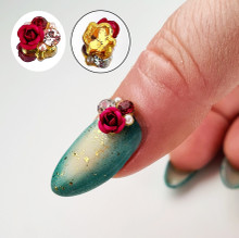 3D Nail Charms For Acrylic Nails Crystal Heart Nail Rhinestones Star Moon  Alloy Nail Art Charms Colorful Nail Gems Nail Decorations For Nail Art