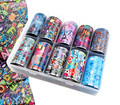 Grafitti Style Nail Art Transfer Foil Set (10 Designs Per Box)