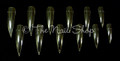 Extra Long Clear Pointed Claw Tips (5cm) - New Pack of 24PCS