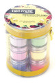 INM Tutti Fruitti Coloured Acrylic Nail Powder Paints Collection (12 Pots)