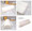 White Foam Manicure Arm Rest (Washable Terry Towel Cover)