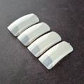 X-Large Full-Well Natural Salon Thumb Nail Tips for Acrylic & Gel (4 Sizes, 200pcs)