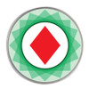 Poker Chip Ball Marker Diamond - Modern