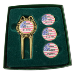 Full Color Pro Divot Tool Set