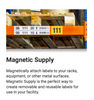 Magnetic Rack Label Supply Magnetic Rack Label Supply