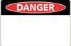 LabelTac 9 Die-Cut Danger OSHA Header Roll LabelTac 9 Die-Cut Danger OSHA Header Roll