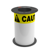 LabelTac 9 Die-Cut Caution OSHA Header Roll